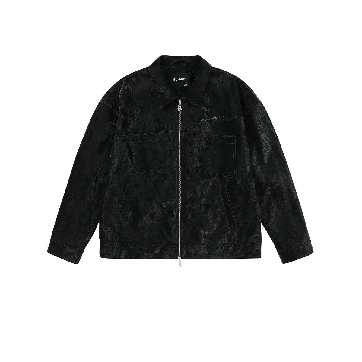 Pu Leather Coat Women's Pleated Tooling Best YouTube Store