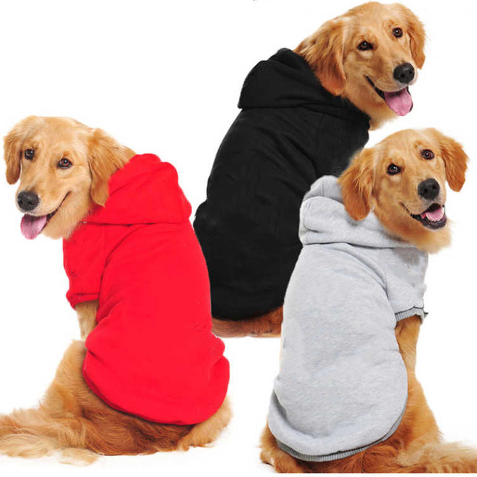 Solid Color Dog Clothes Pet Clothing Apparel Sweaters Dog Sweaters Pets Fashion