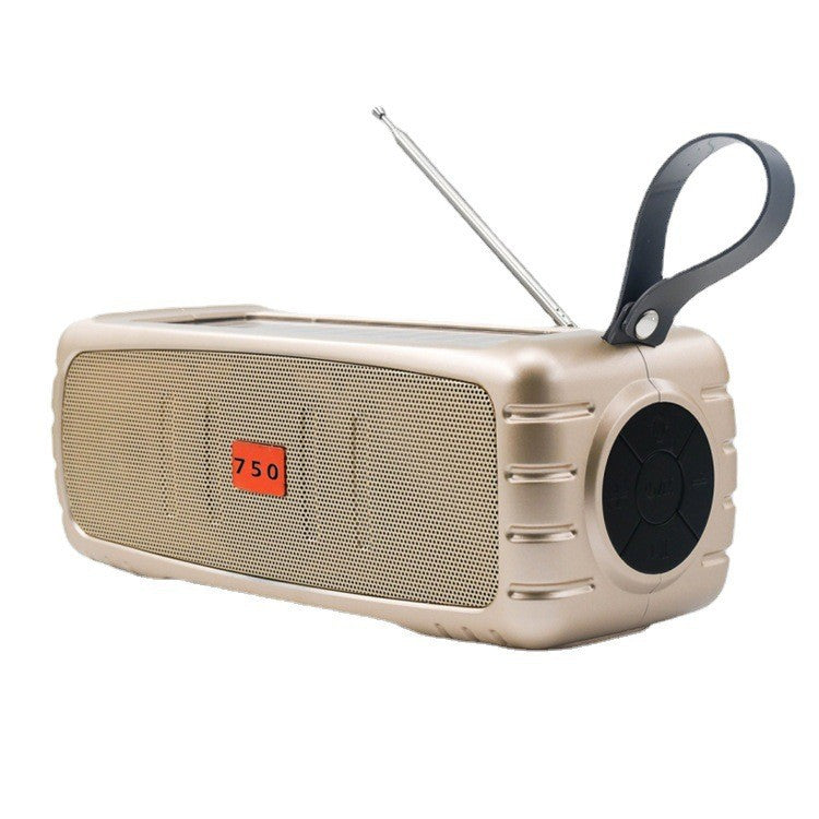 Solar Bluetooth Speaker Household USB Charging Outdoor Portable