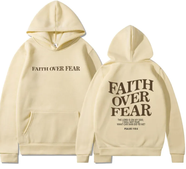 Belief Bold Hoodie LadyShow.Store