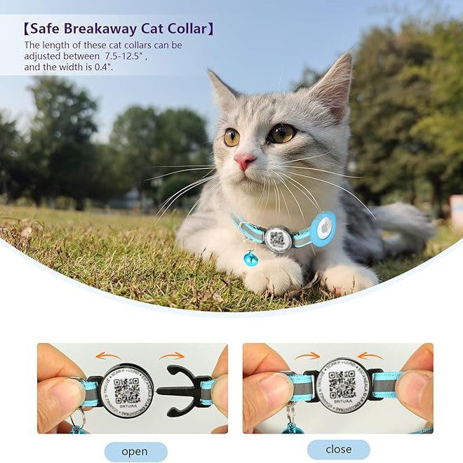 QR Code Collar Positioning Anti-lost Tracking Pet Collar Pets Fashion