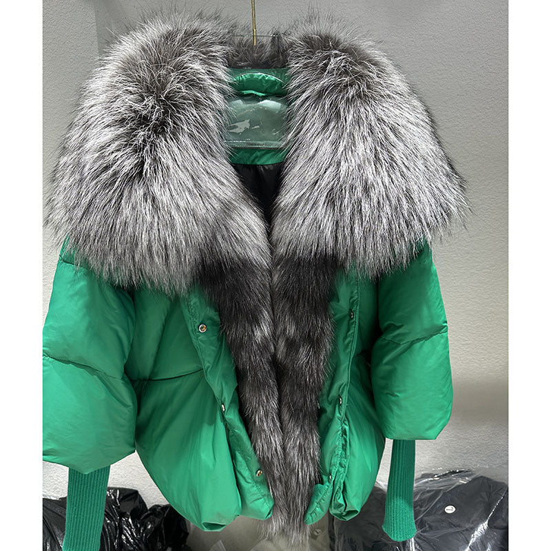 White Duck Down Jacket Niche Design Women's Clothing Best YouTube Store