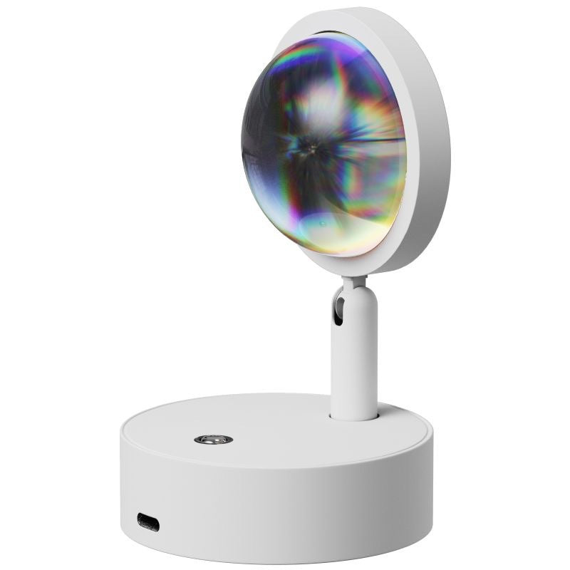 Rechargeable Sunset Red Wall Lamp Bedroom Bedside Installation-free Sunset Lamp PearlNestDecor.com