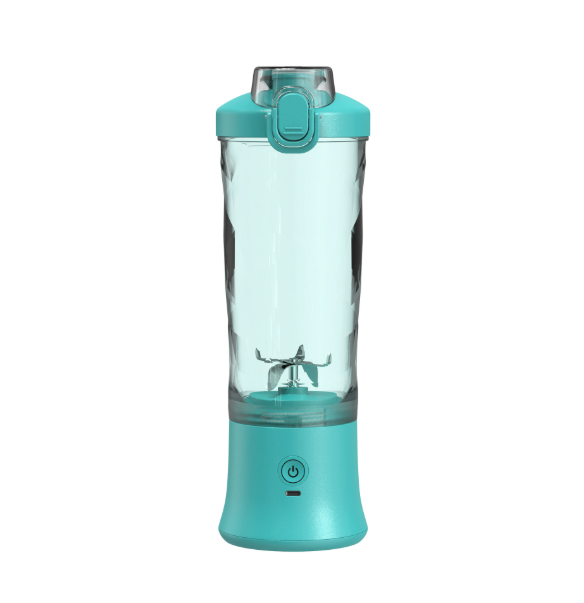 Portable Blender 600ML Electric Juicer Fruit Mixers 4000mAh USB Rechargeable Smoothie Mini Blender Personal Juicer Colorf Pi-Mart