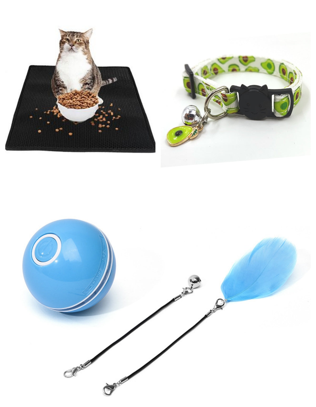 LED Laser Electronic Rolling Pet Funny Cat Toy Ball Pets Fashion