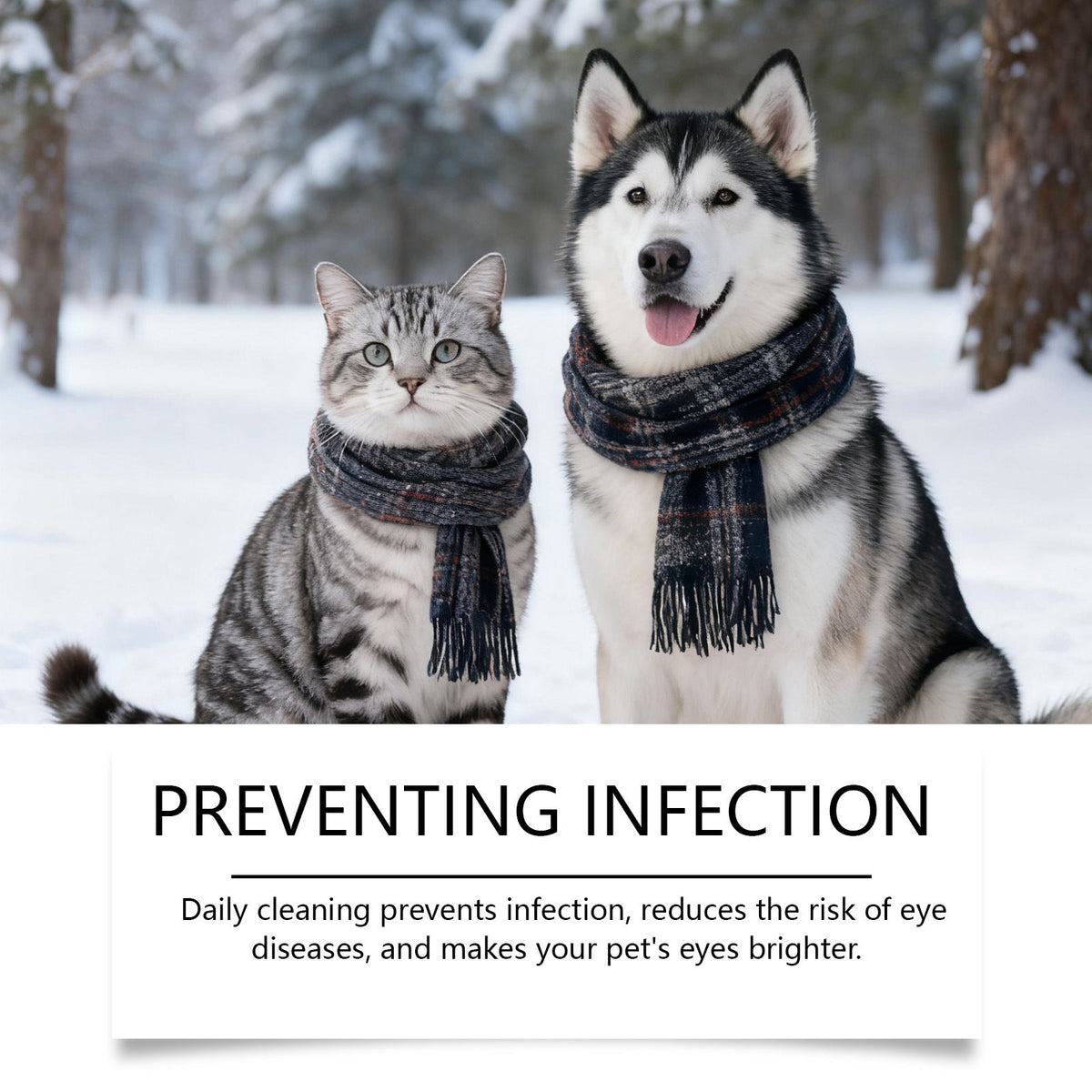 Pet Eye Drops Gently Care For Cats And Dogs' Eye Tear Stains, Tear Marks, And Eye Discharge Pets Fashion