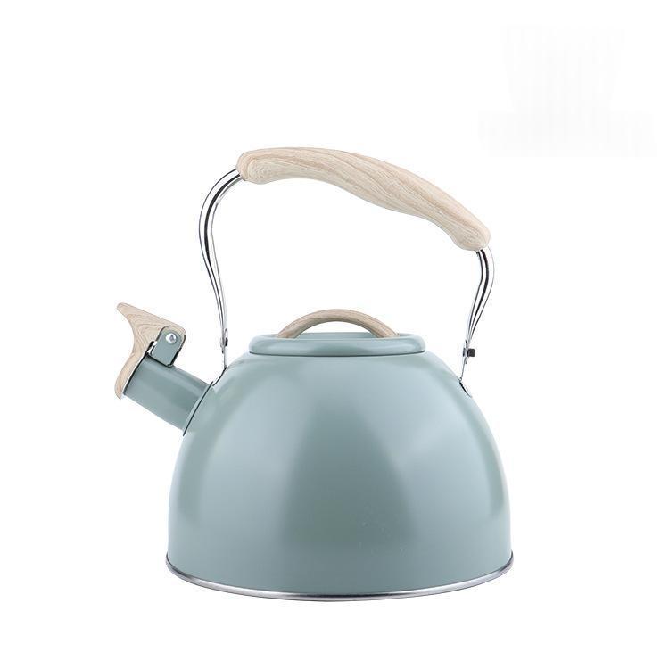 Portable For Home Use Stainless Steel Whistling Kettle PearlNestDecor.com