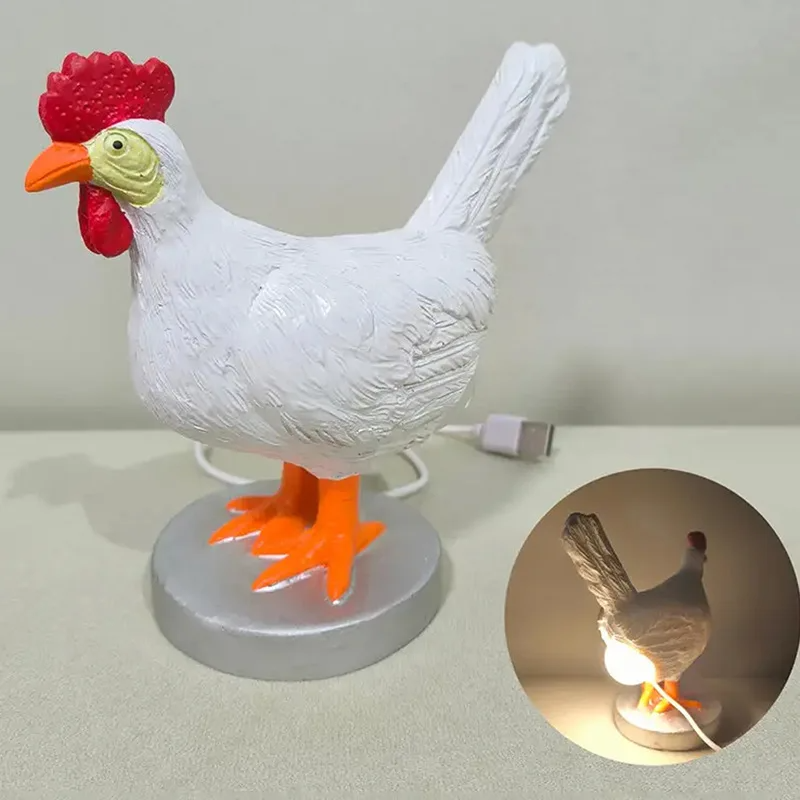 Novelty Chicken Egg Night Light For Bedroom Décor Pi-Mart