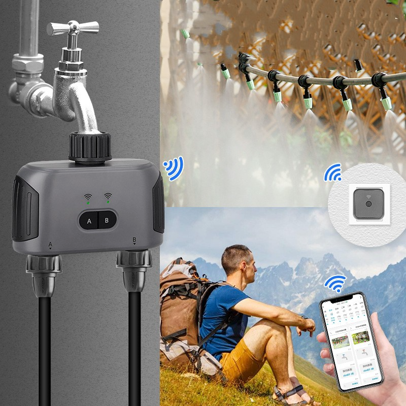 Mobile Phone Remote Control Dual Watering Device Pi-Mart