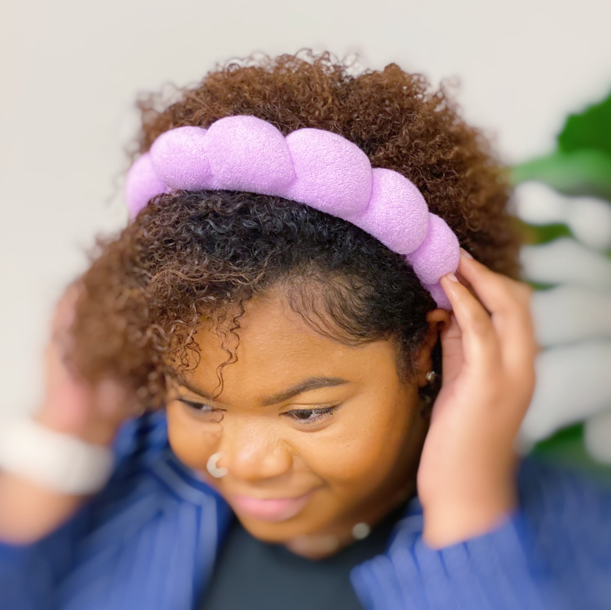 Terry Puffy Soft Headband LadyShow.Store