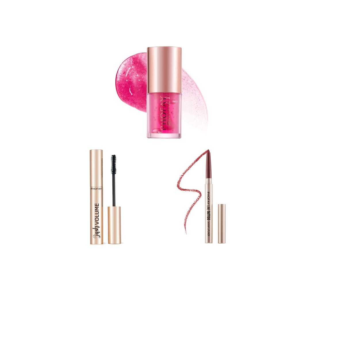 PHOFAY Plump Eye Black Set LadyShow.Store