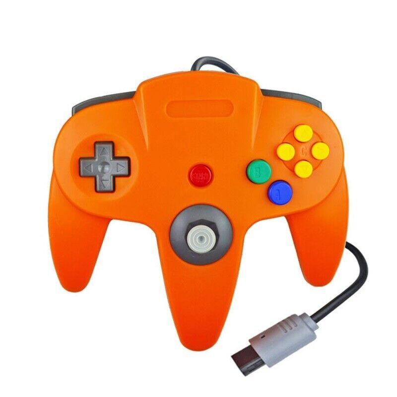 New Wired Controller Joystick Compatible With Nintendo 64 N64 Video Game Console Pi-Mart