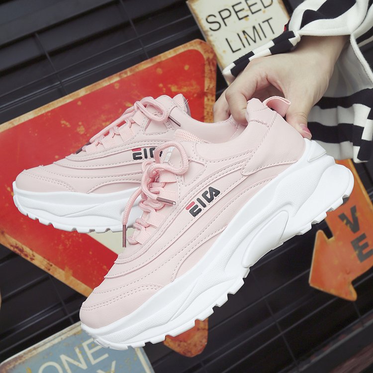 Women's Ulzzang Sneakers - Trendy Flame Dad Shoes LadyShow.Store