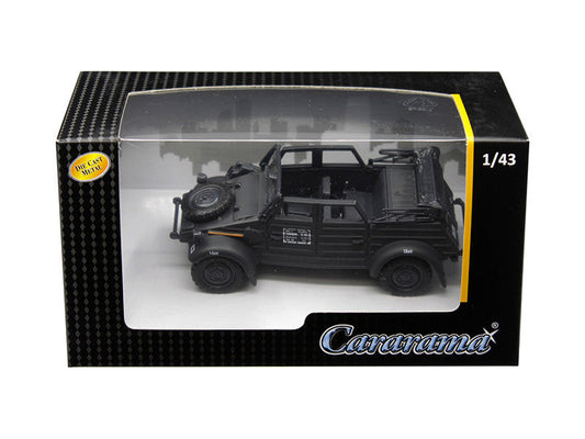 Volkswagen Kubelwagen Convertible K Type 82 Black 1/43 Diecast Model Car by Cararama LuxuryLifeWay Online Store