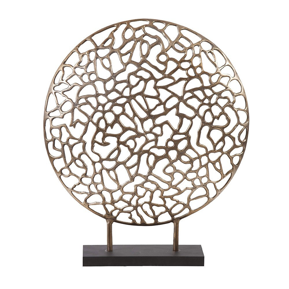 Bronze and Black Abstract Coral Sculpture LuxuryLifeWay Online Store