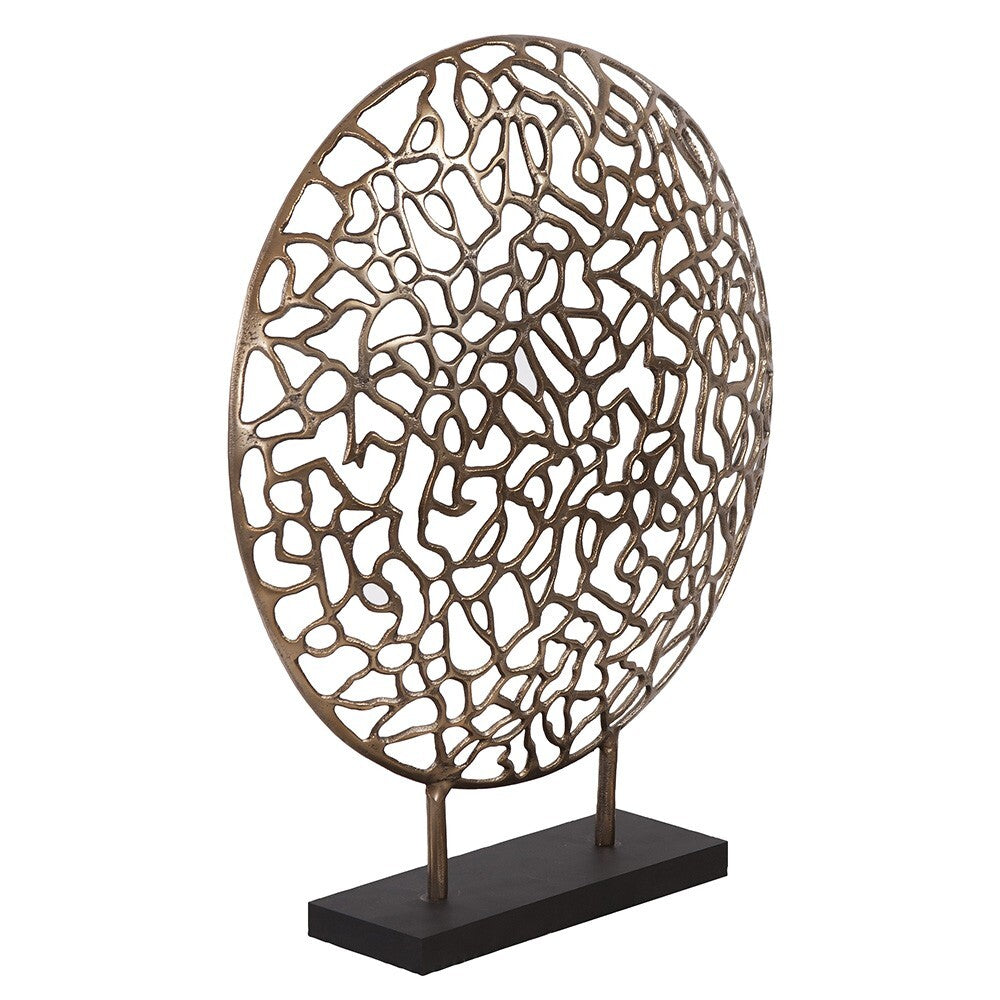 Bronze and Black Abstract Coral Sculpture LuxuryLifeWay Online Store