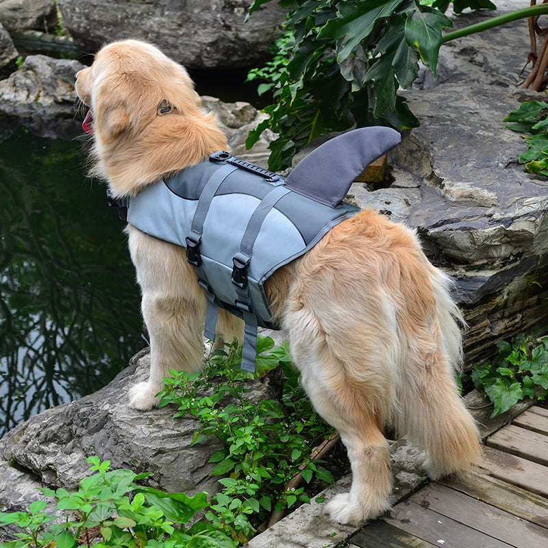 Mermaid Shark Pet Dog Swimming Life Vest Adjustable Dog Life Jacket for Small Large Pet Dog Summer Dog Life Aid Vest Swimwear Pets Fashion