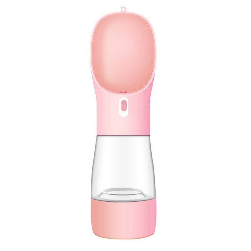 Pet Dog Water Bottle Feeder Bowl Portable Water Food Bottle Pets Outdoor Travel Drinking Dog Bowls Water Bowl For Dogs Pets Fashion