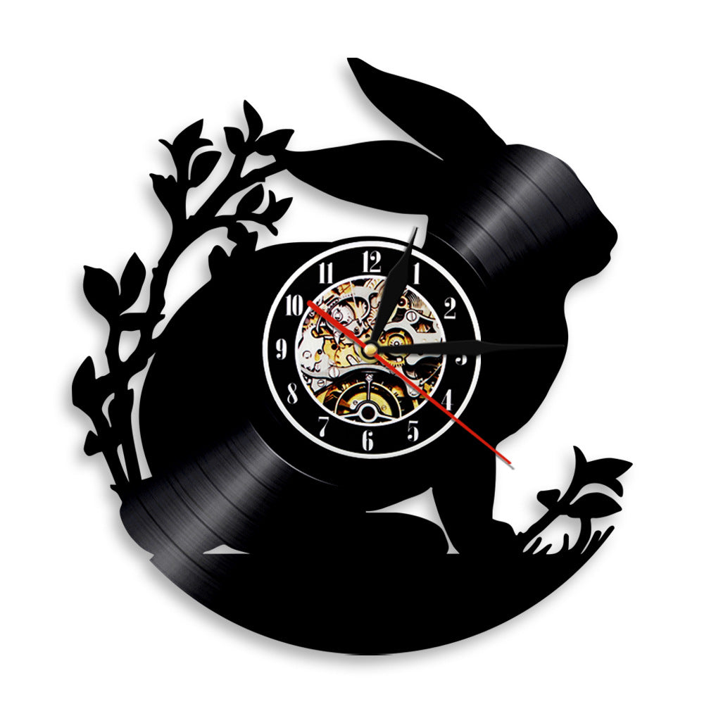 Wall Clock Art Clock Home Decoration Wall Clock LED Night Light Wall Clock PearlNestDecor.com