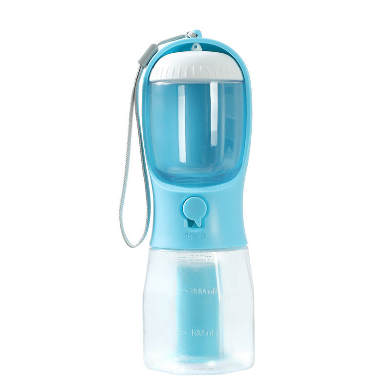 Dog Water Cup Drinking Food Garbage Bag Three-in-one Portable Small Multi-functional Pet Cups Pets Supplies Pets Fashion