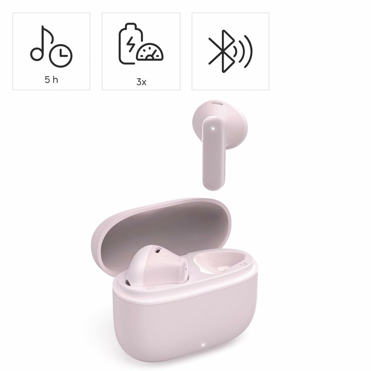 Headphones Hama 00221755 Pink LuxuryLifeWay Online Store