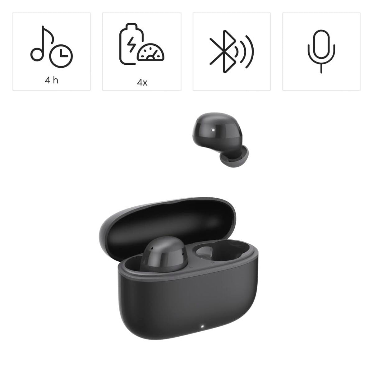 Headphones Hama 00221758 Black LuxuryLifeWay Online Store