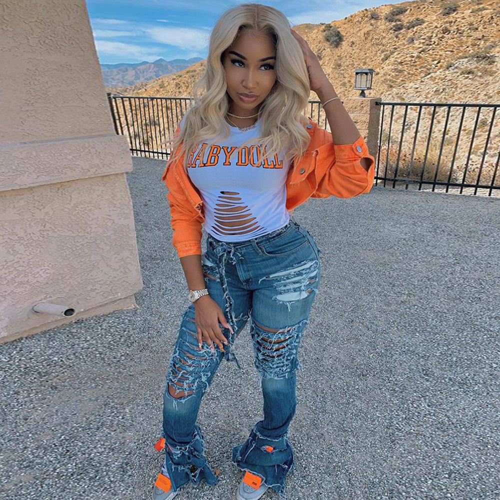 Jacket Women Streetwear Denim Jacket Women Outwear Bodycon Jeans Jackets Women Coat Casual Ladies Cropped Jackets NorixaFashion.com