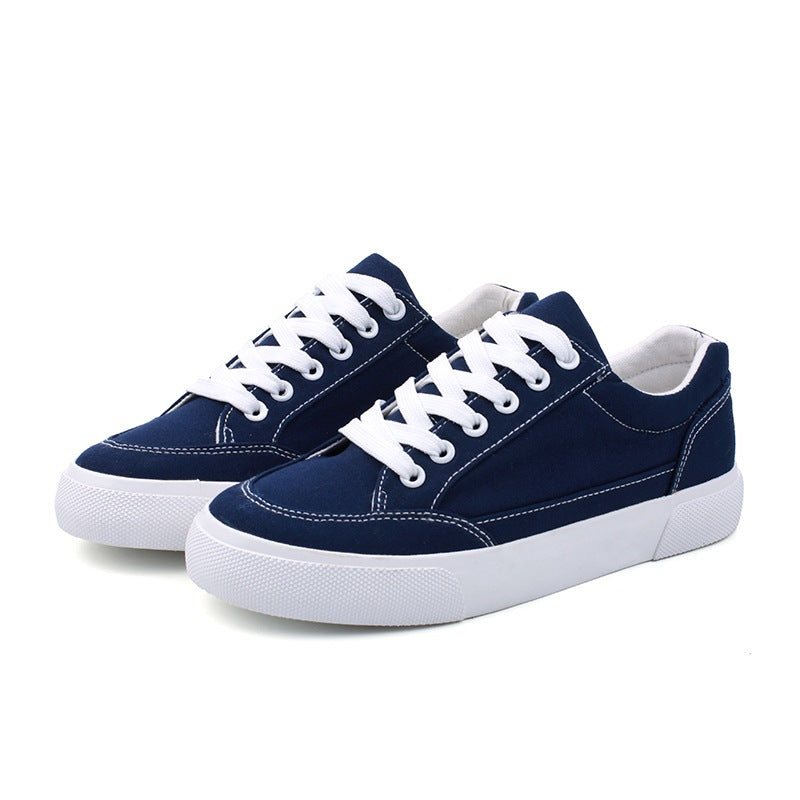 Star white shoes low shoes casual shoes help female Korean female students all-match cloth shoes Best YouTube Store