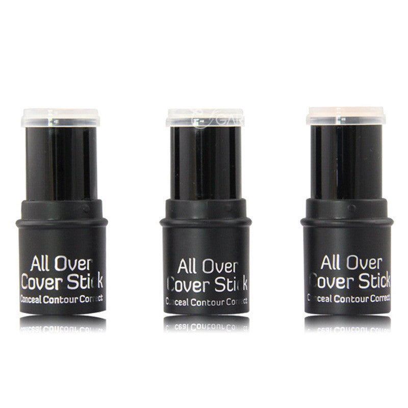 Three-Color Moisturizing Stick Cover Pimples Freckles Dark Circles Face Concealer