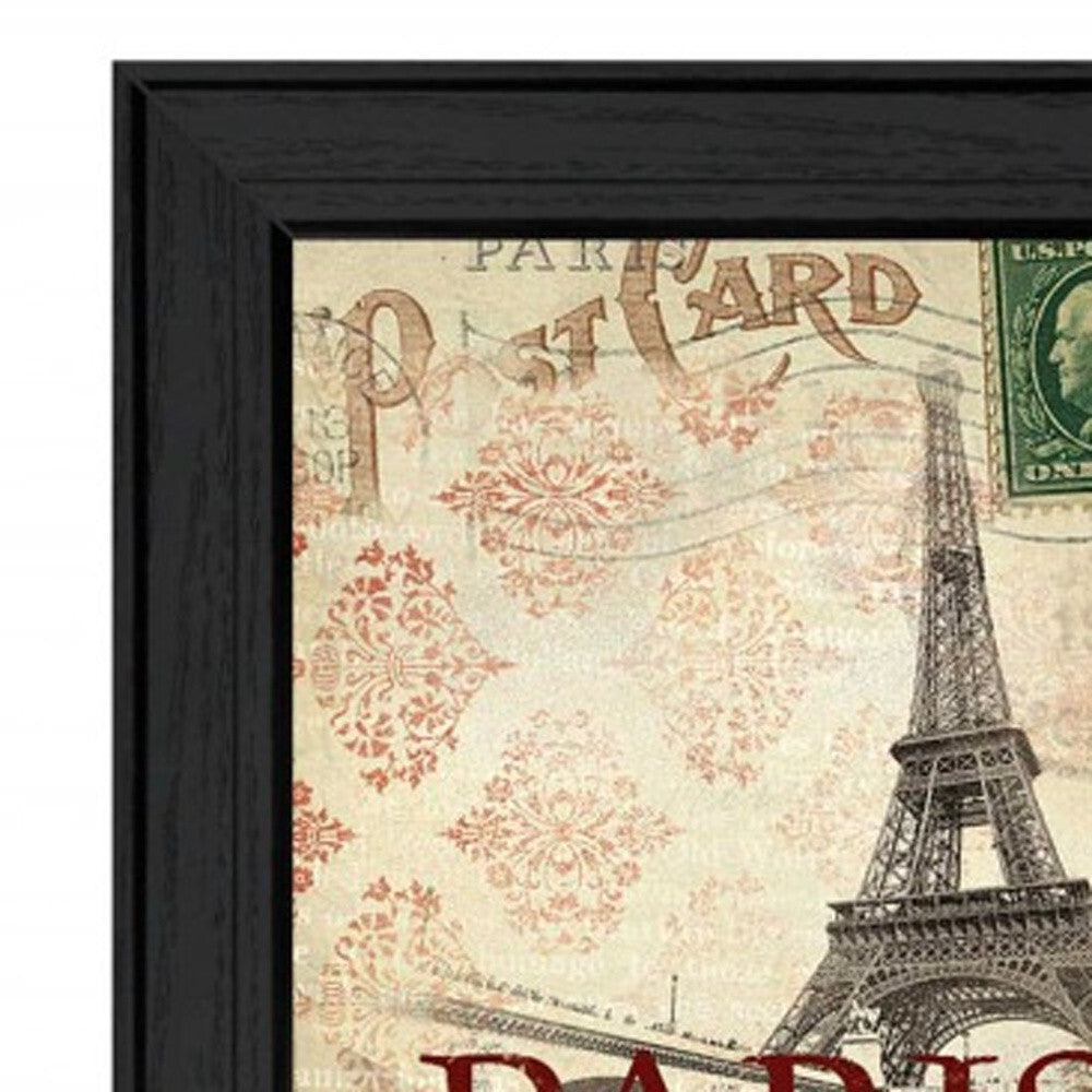 Set Of Two Post Cards Black Framed Print Wall Art LuxuryLifeWay Online Store