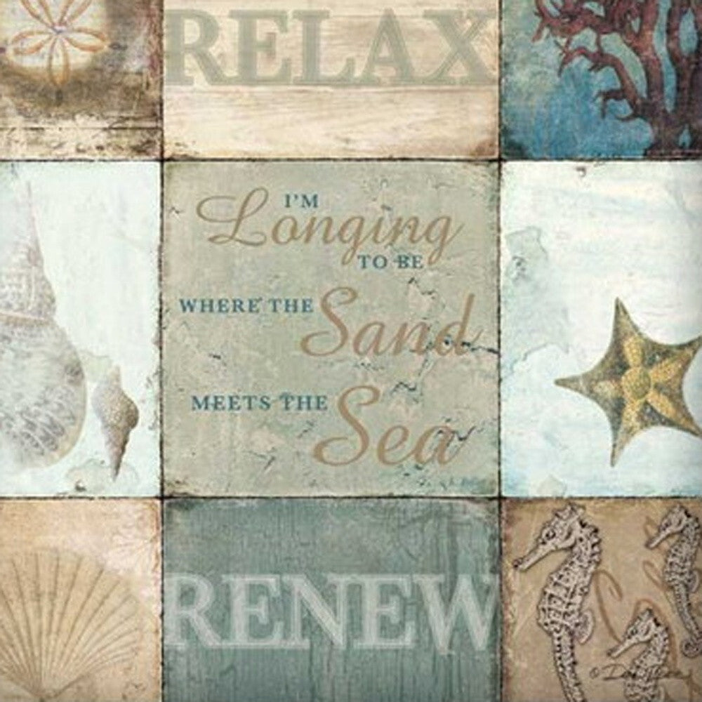 Set Of Two Sunshine Sand and Sea White Framed Print Wall Art LuxuryLifeWay Online Store
