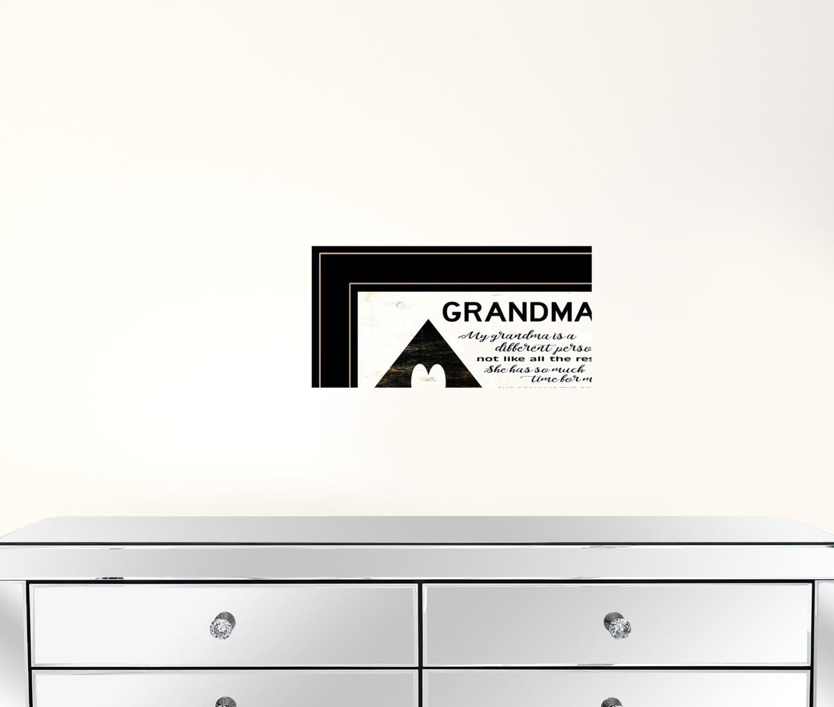 Set Of Two My Grandparents are the Best 1 Black Framed Print Wall Art LuxuryLifeWay Online Store