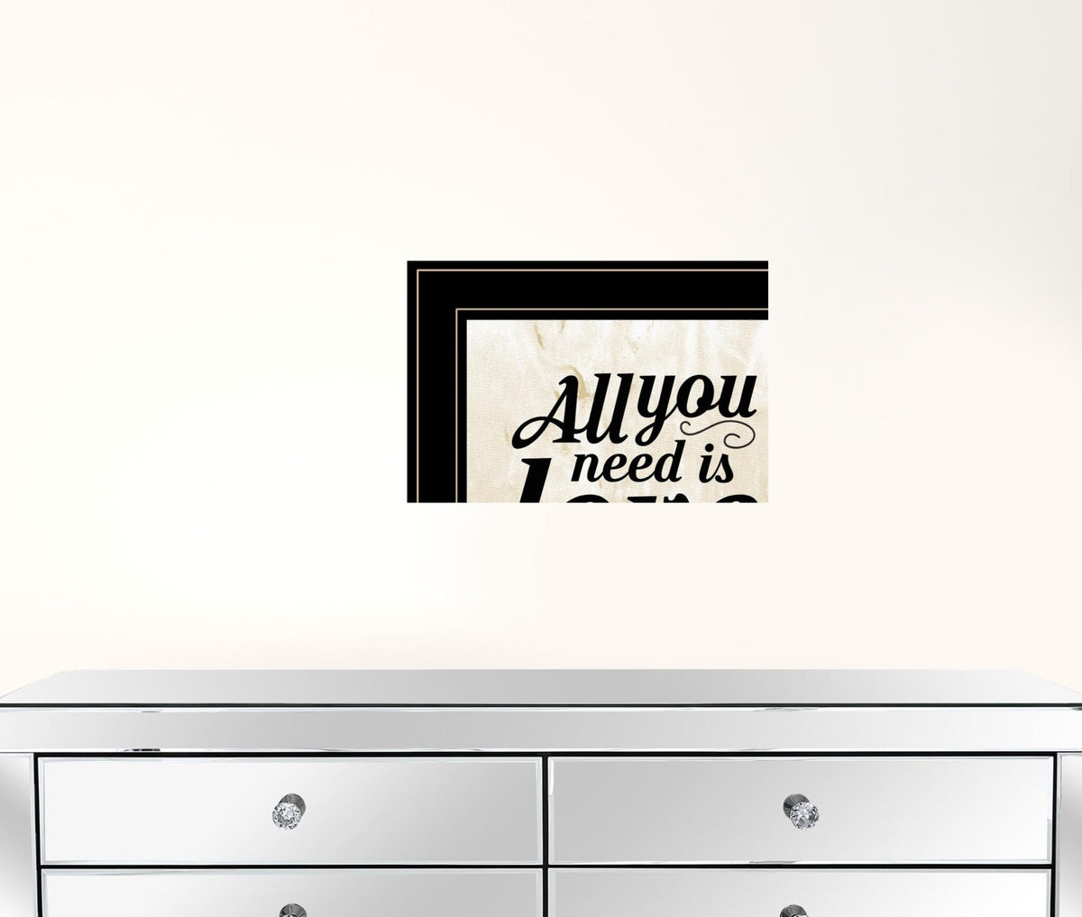 Set Of Two All You Need is Coffee 2 Black Framed Print Wall Art LuxuryLifeWay Online Store