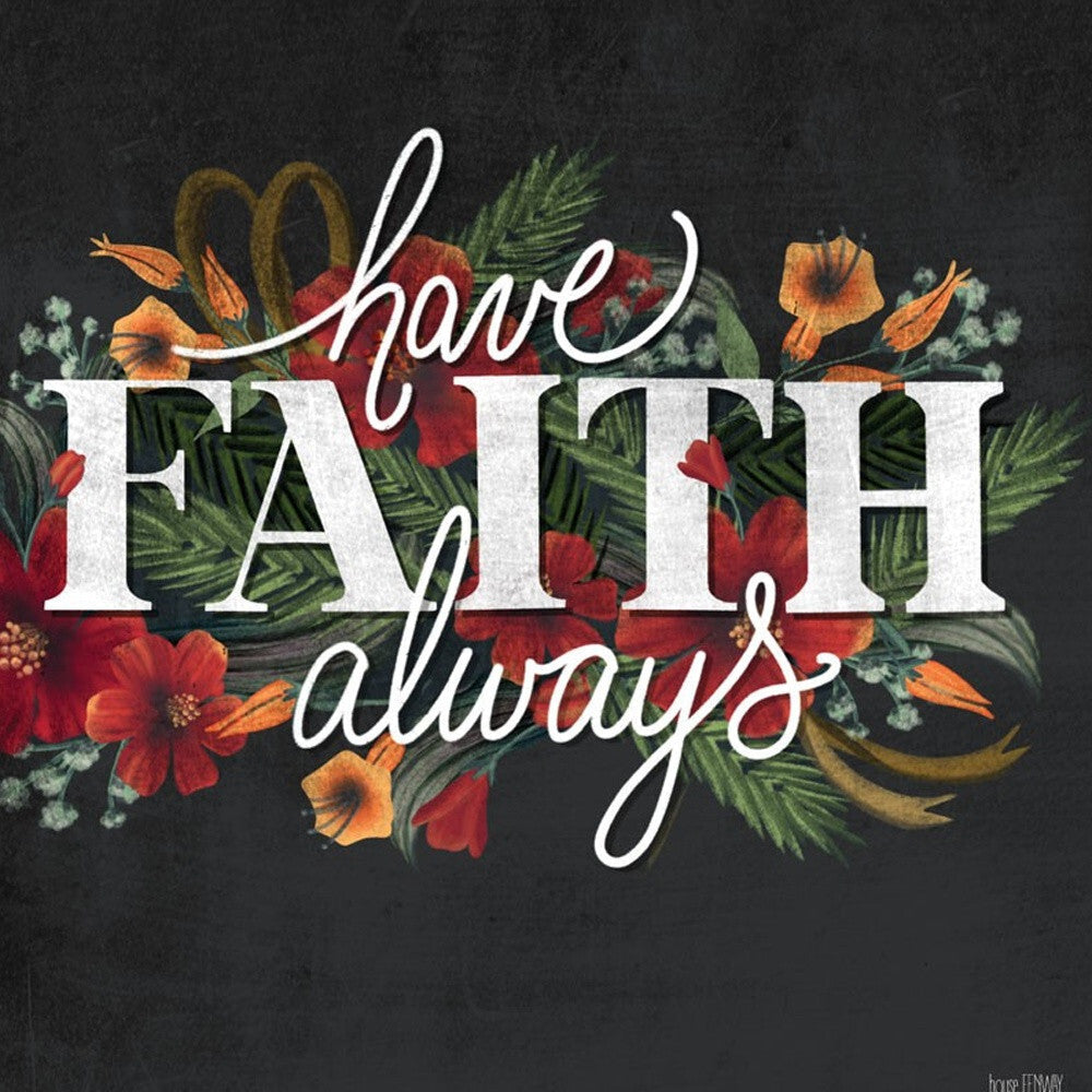 Set Of Two Cherish and Have Faith 3 White Framed Print Wall Art LuxuryLifeWay Online Store