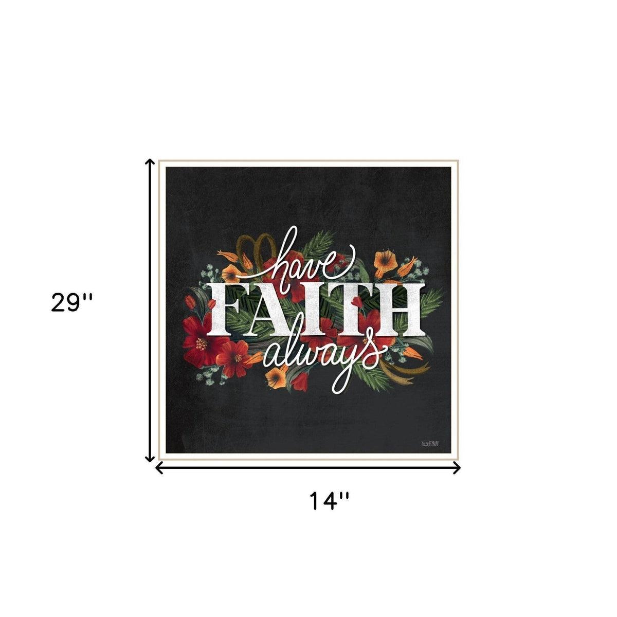 Set Of Two Cherish and Have Faith 3 White Framed Print Wall Art LuxuryLifeWay Online Store
