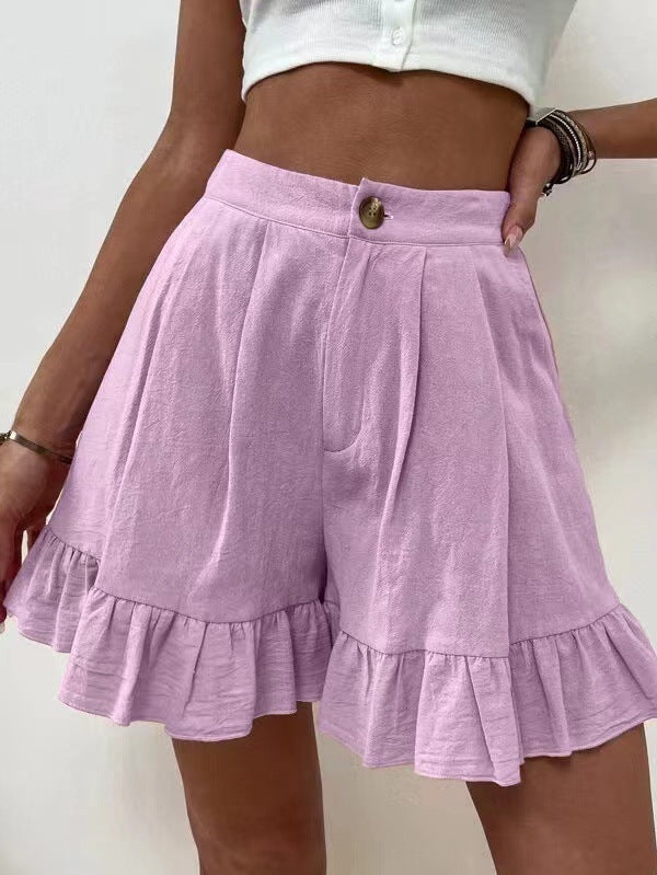 Loose-fitting Shorts High-waisted Shorts For Women NorixaFashion.com