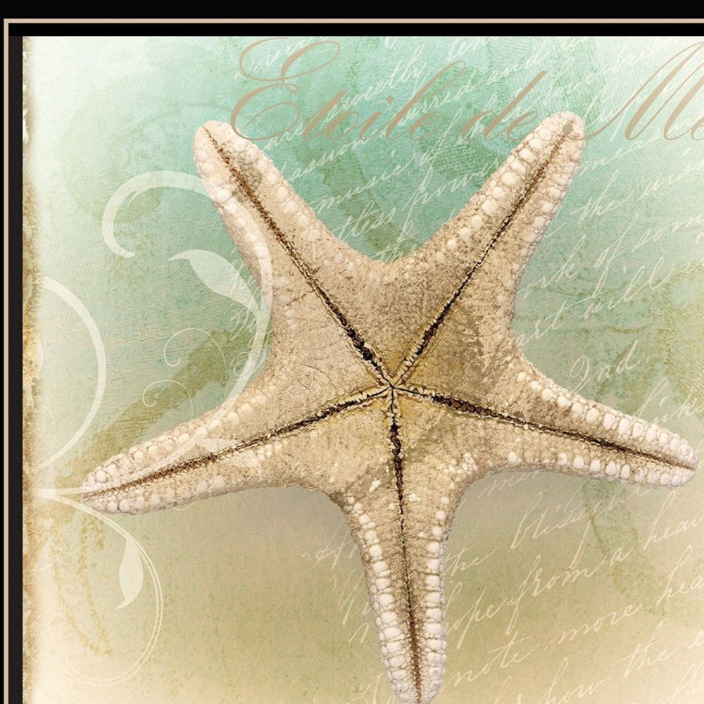 Set Of Two The Sea I and Sea II 1 Black Framed Print Wall Art LuxuryLifeWay Online Store