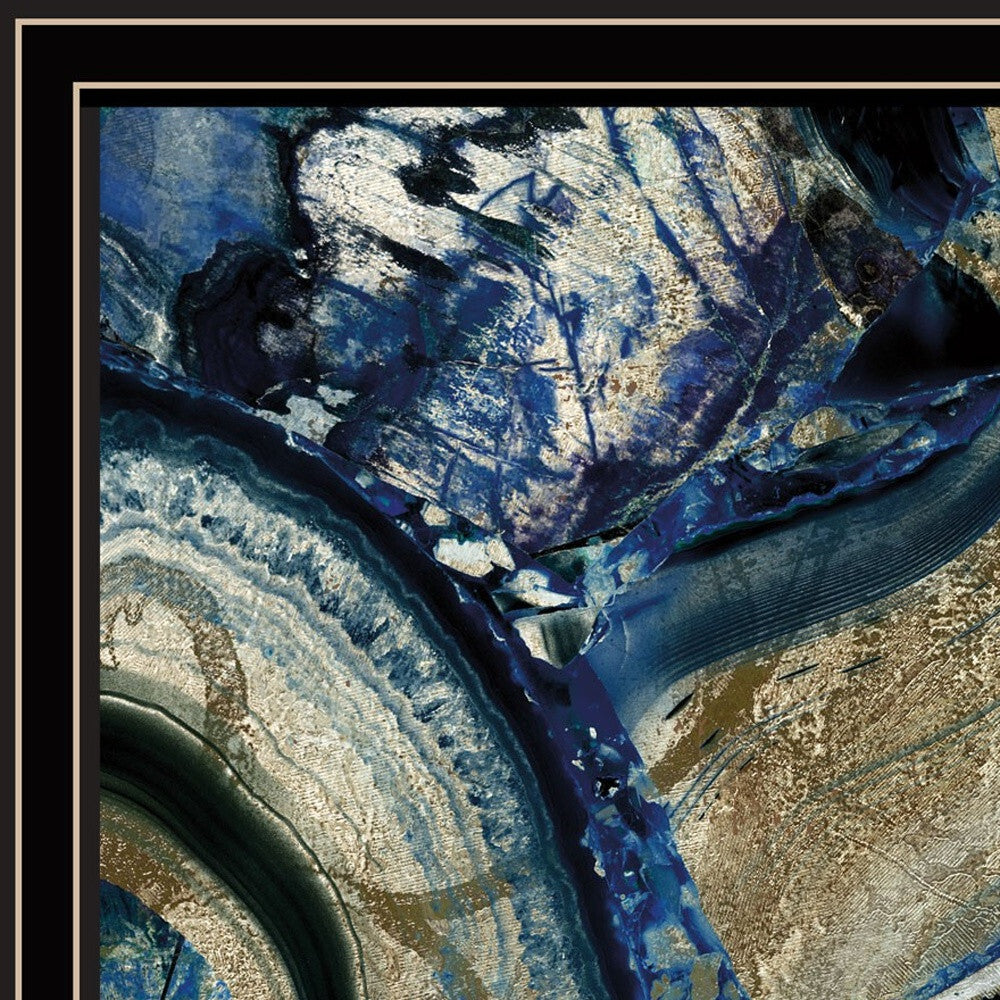 Set Of Two Geode Reef Pleasure 2 Black Framed Print Wall Art LuxuryLifeWay Online Store