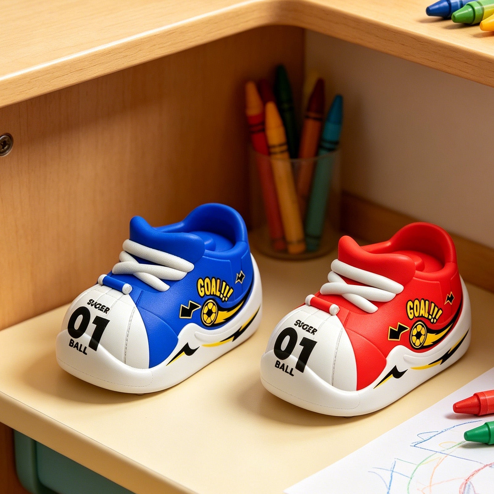 Spring-loaded Soccer Shoes Tri Light Beauty