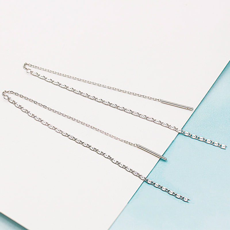 S925 Sterling Silver Ear Thread Female LadyShow.Store