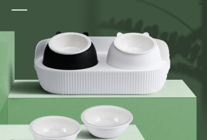 Pet Cat Bowl Ceramic Food Bowl Protect Cervical Spine Food Bowl Food Bowl Pets Fashion
