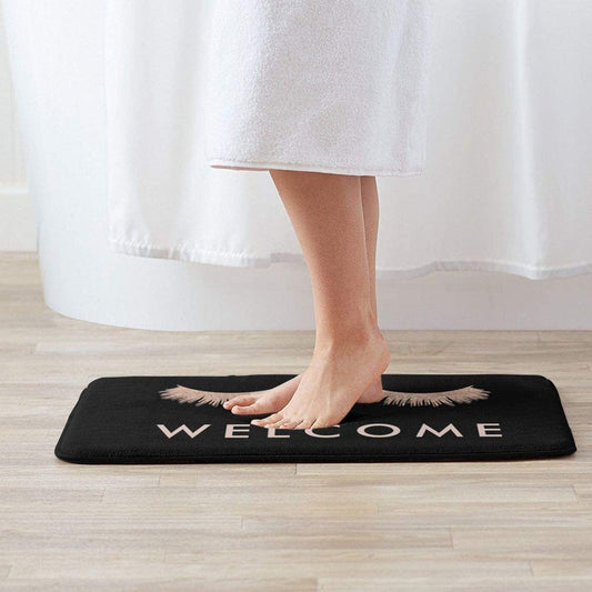 Bathroom Non Slip Super Soft Absorbent Coral Velvet Floor Mat