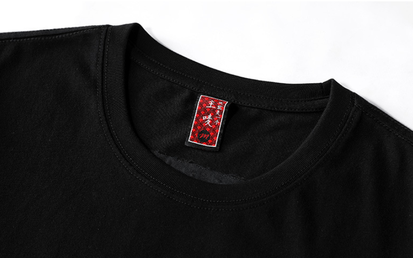 Summer Youth Embroidered Dragon T-Shirt for Men Pi-Mart