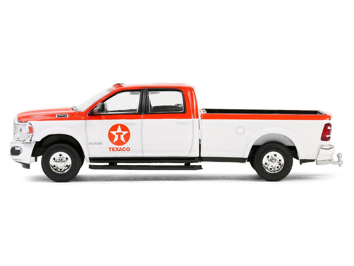 2023 Ram 2500 Pickup Truck "Texaco" Orange and White "Texaco Special Edition" Series 1 1/64 Diecast Model Car by Greenlight LuxuryLifeWay Online Store