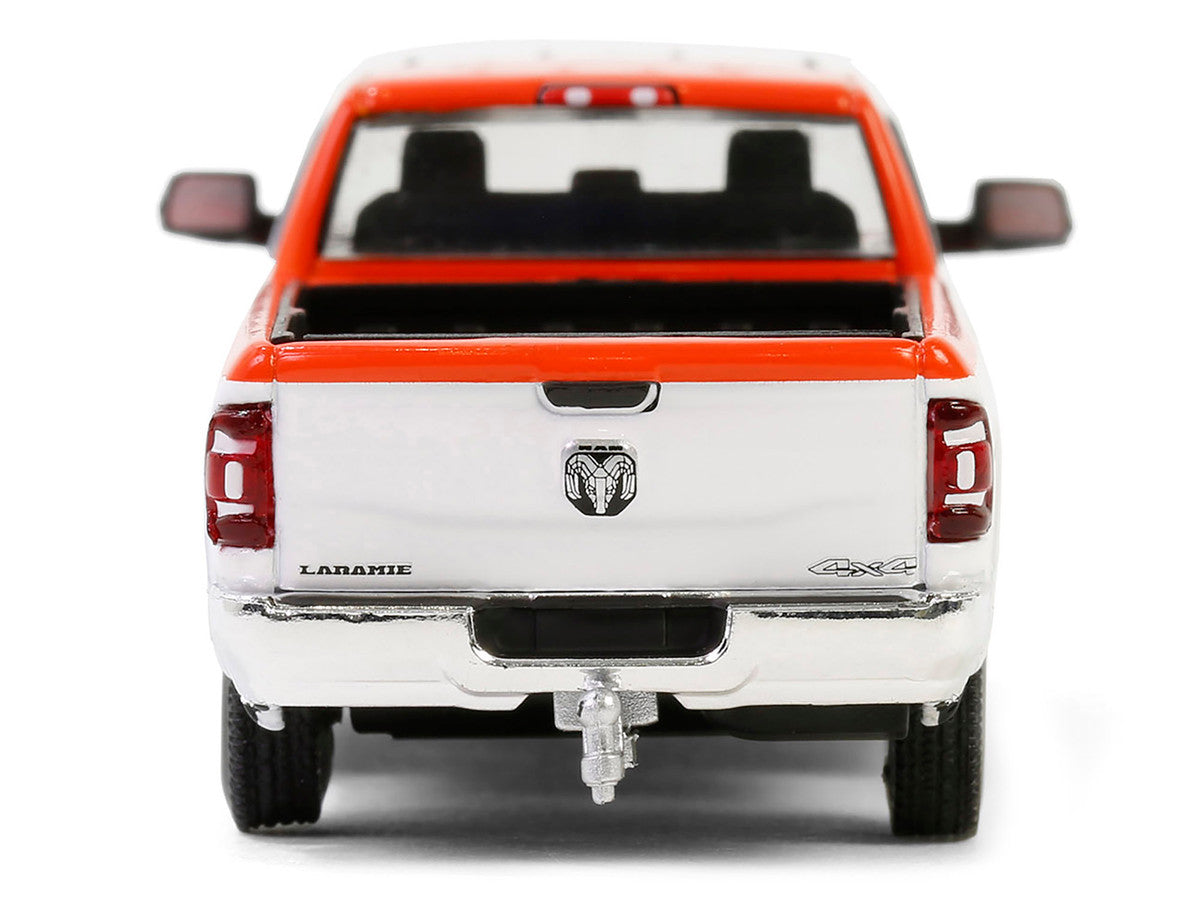 2023 Ram 2500 Pickup Truck "Texaco" Orange and White "Texaco Special Edition" Series 1 1/64 Diecast Model Car by Greenlight LuxuryLifeWay Online Store