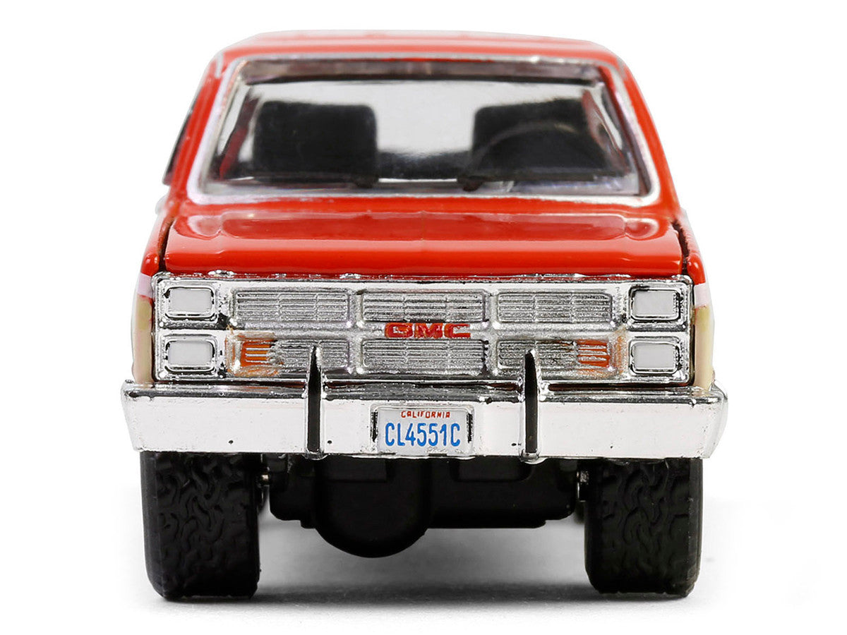 1988 GMC Suburban Sierra Classic C10 "Chevron" Orange and Beige with White Stripes "Chevron Special Edition" Series 1 1/64 Diecast Model Car by Greenlight LuxuryLifeWay Online Store