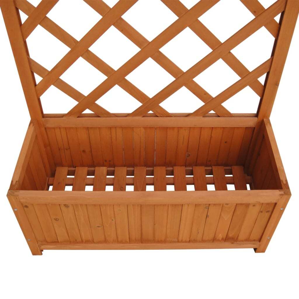 Trellis Planter 2' 4" x 11.8"  x 4' 5" LuxuryLifeWay Online Store