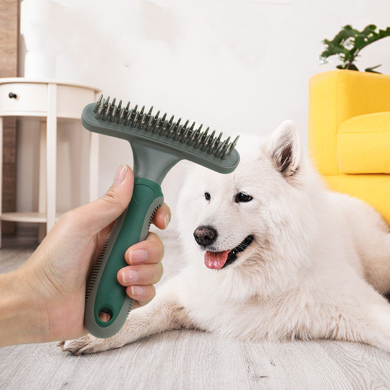 Pet Cleaning And Beauty Products Double Row Comb Pets Fashion