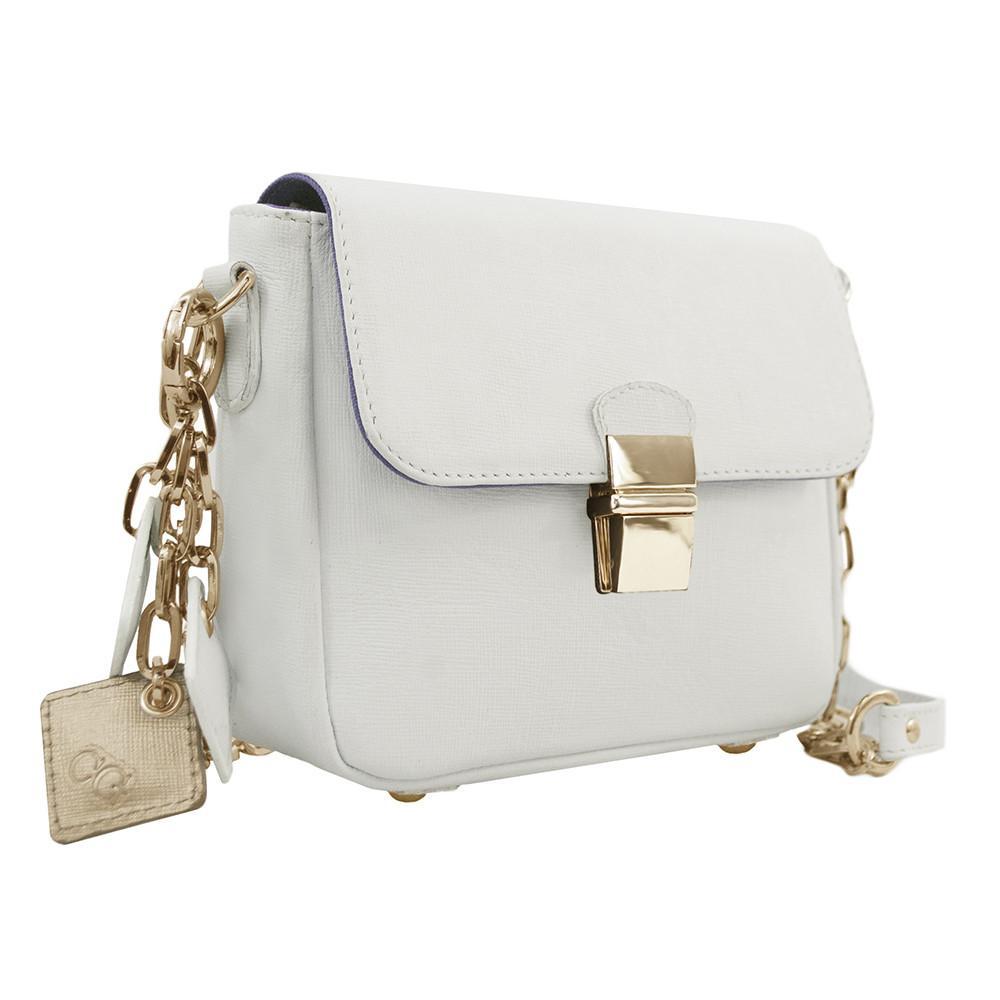 Tiny Leather Handbag -White (Option 2) LadyShow.Store