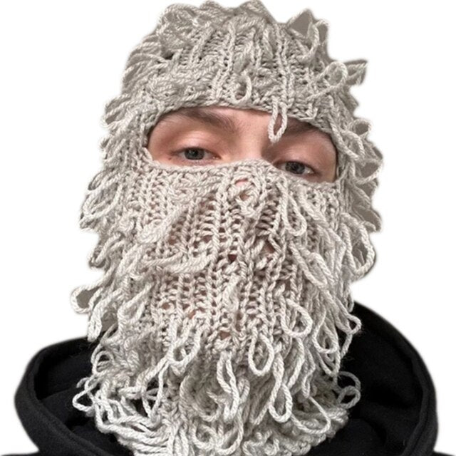 Halloween Balaclava Knit Beanie Hat Pi-Mart